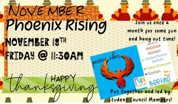 November Phoenix Rising assembly November 18, 2022.